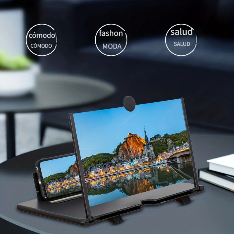 1 Lupa Pantalla 14/16/18 Pulgadas Teléfono Celular Proyector - Temu