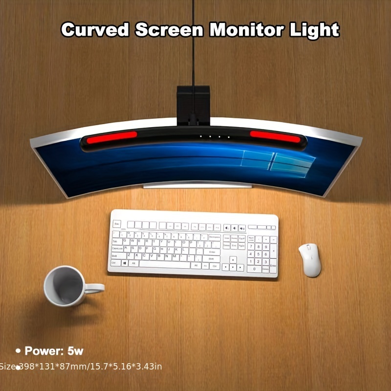 Yeelight LED Screen Light Bar Pro Computer Display Hanging Lamp Game Bar  RGB Ra95 Dimmable Color