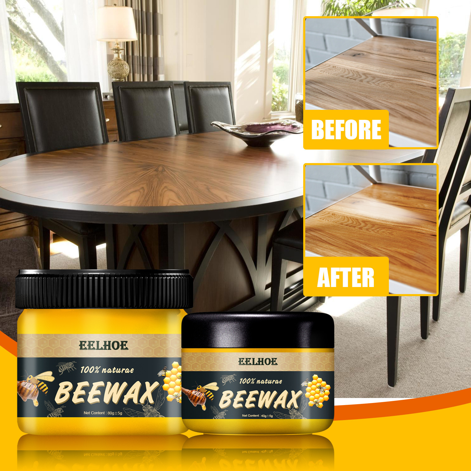 Beeswax For Floor And Furniture - Temu