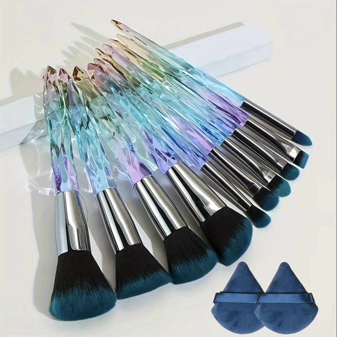 ZOREYA - Acrylic Makeup Brush Drying Rack