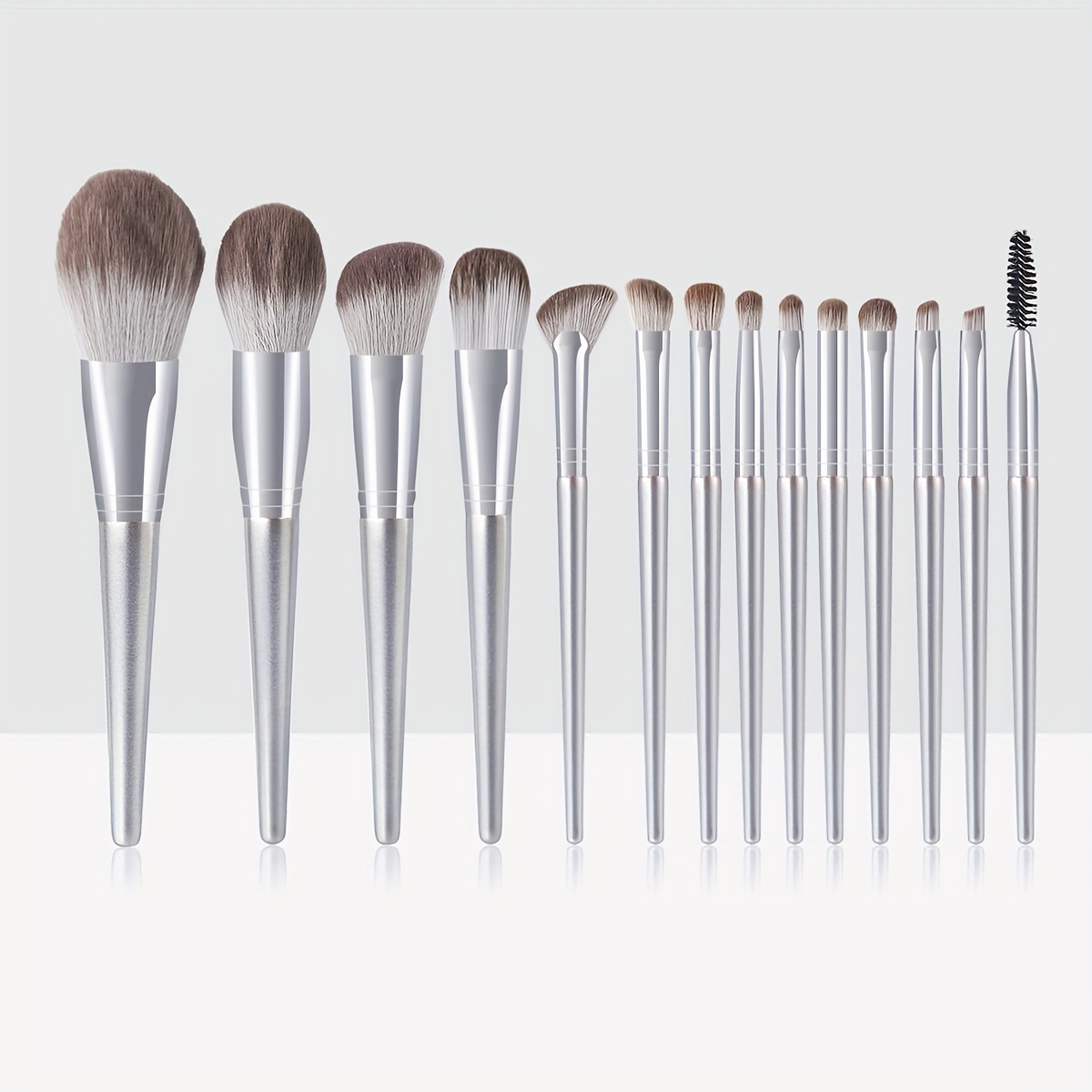 Set Di Pennelli Per Il Trucco, 14 Pezzi Di Setole Sintetiche Morbide Di  Alta Qualità Per Il Viso, Fondotinta, Blush, Ombretto, Eyeliner,  Correttore, Pennello Per La Miscelazione Degli Strumenti Di Trucco 