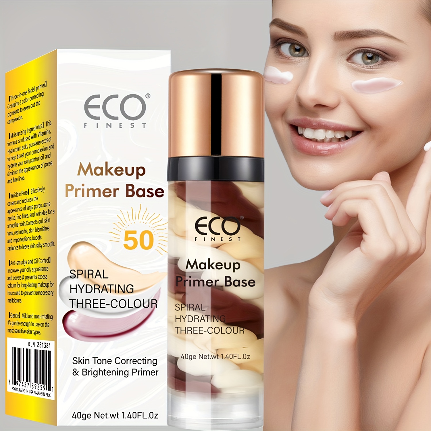Highlighter Contouring Makeup Face Lift Liquid Brightener Concealer Makeup  Body Highlight Liquid Primer Bronzer Kosmetik Wajah