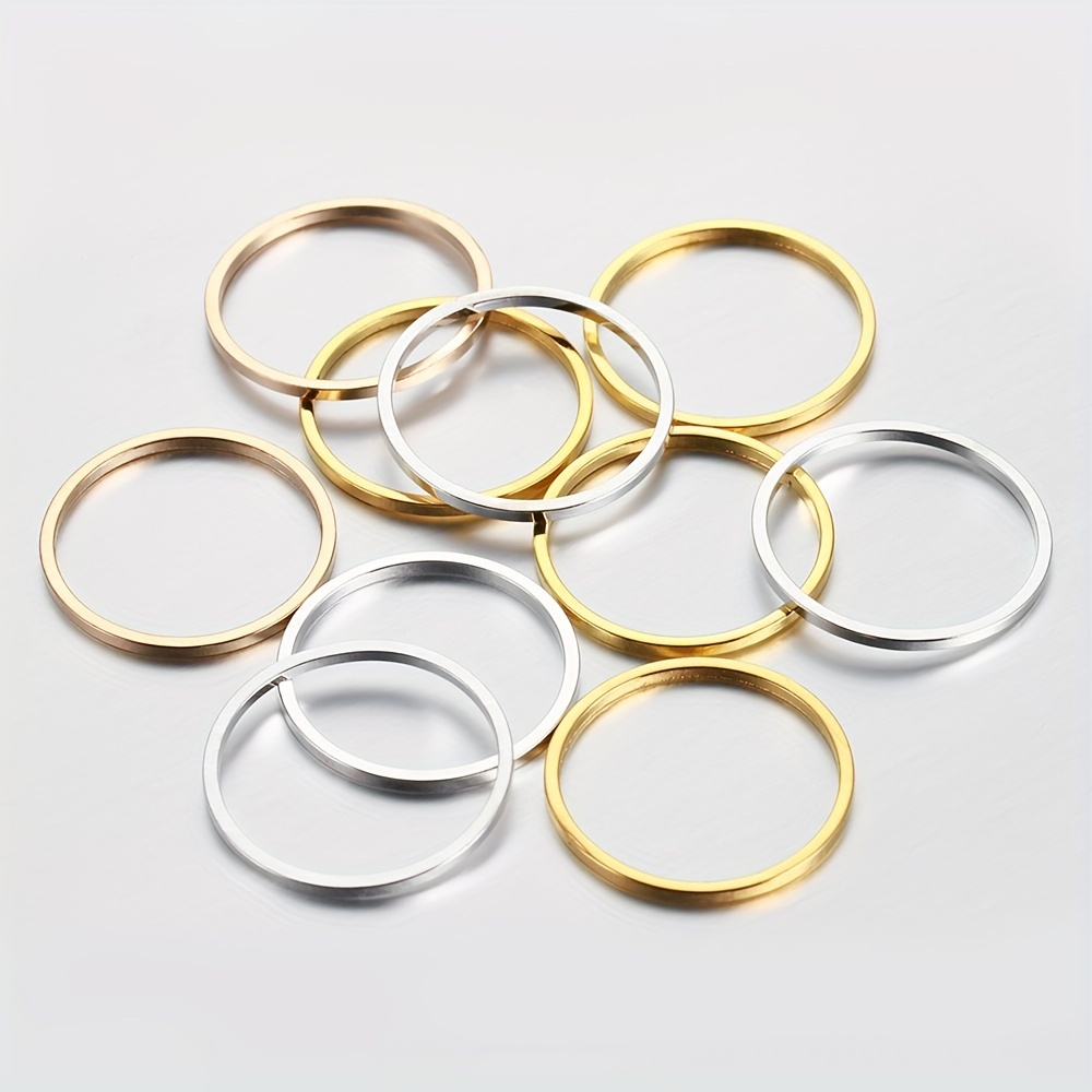 25pc, 7mm 16 Gauge, Open Jump Rings, Sterling Silver, Jump Rings