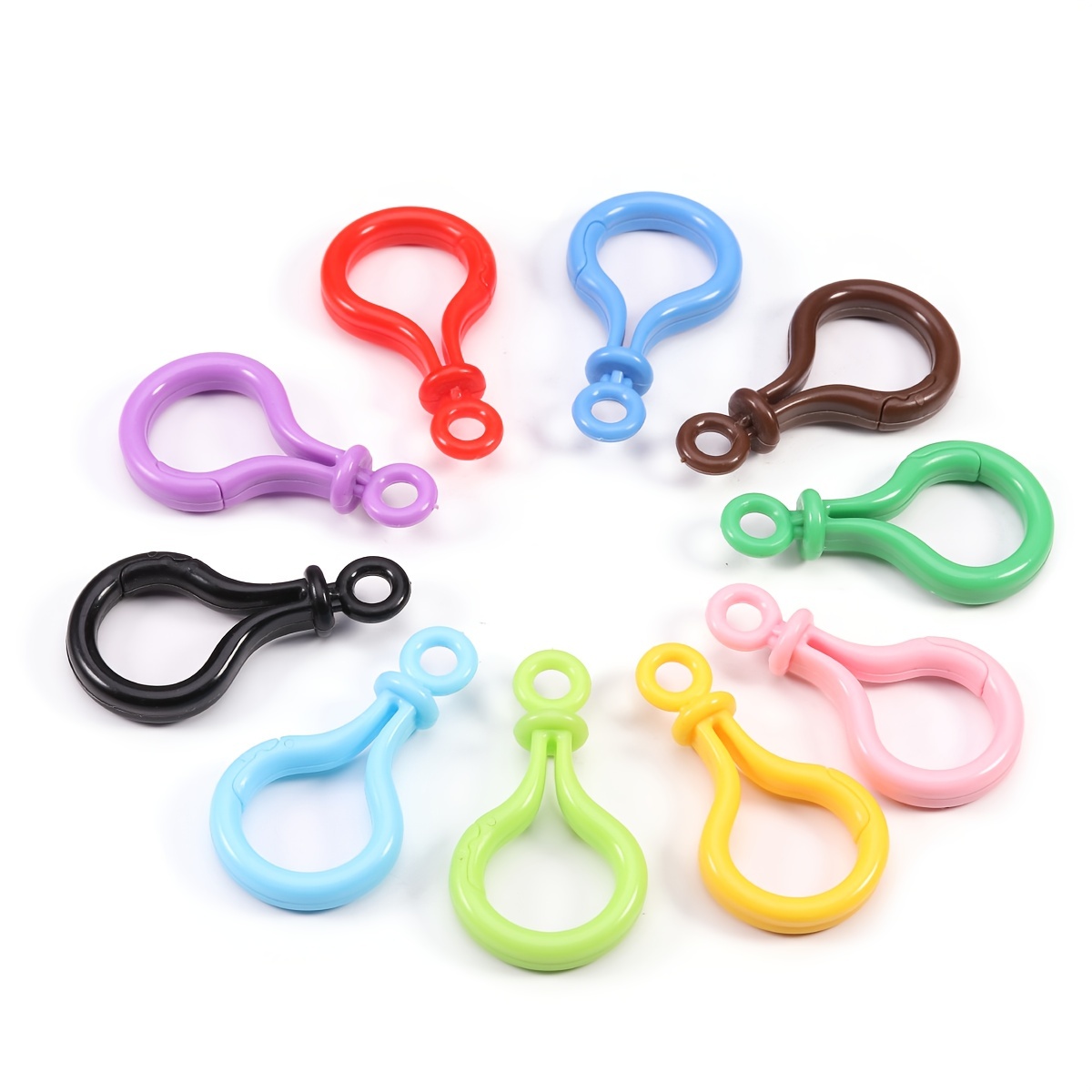 Plastic Round Keychain - Temu Australia