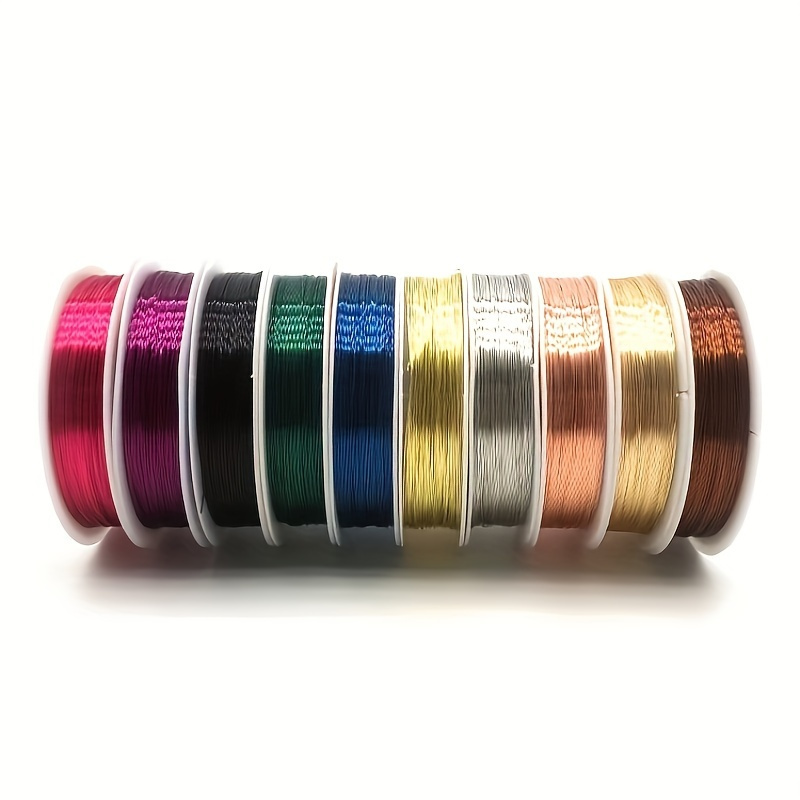 Gold Tone 28 Gauge (0.3mm) Copper Jewelry Wire (50m)