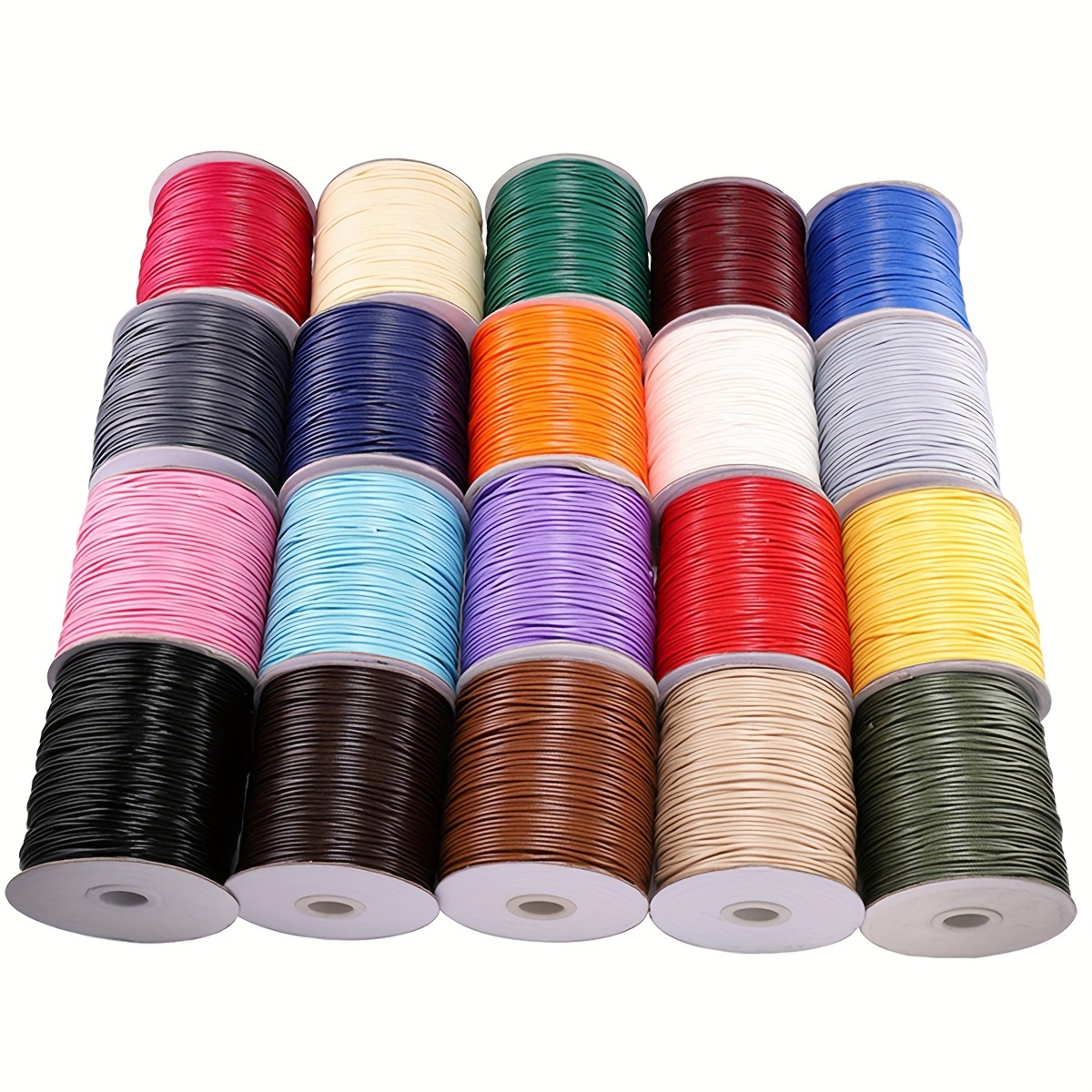 109Yards/Roll Red Nylon Thread For DIY Bracelet Necklace Other Handwoven  Decors Jewelry Making Craft Supplies 1.5mm, About 109.36 Yards(100m)/Roll