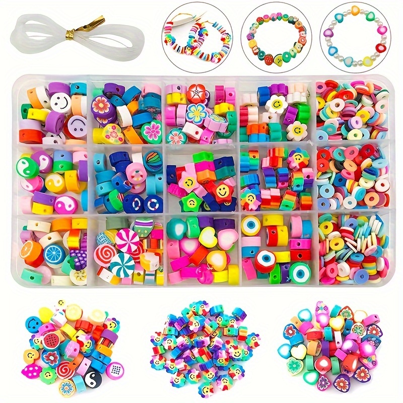 1 Box, Round Glass Crackle & Acrylic Beads Set, 8mm 24 Colors Imitation  Crystal Beads Kit, For DIY Bracelet Making For Beginners Girls DIY Crafts