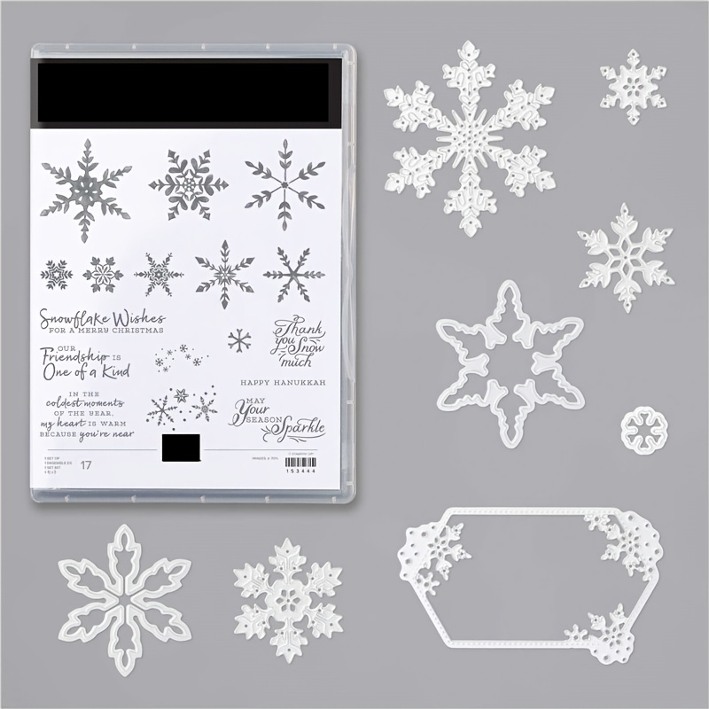 Snowflakes Cameron Pop Up Snowflake Color Metal Cutting - Temu