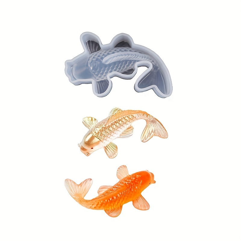 Mini Size Koi Fish Resin Silicone Mold Jewelry Earrings - Temu