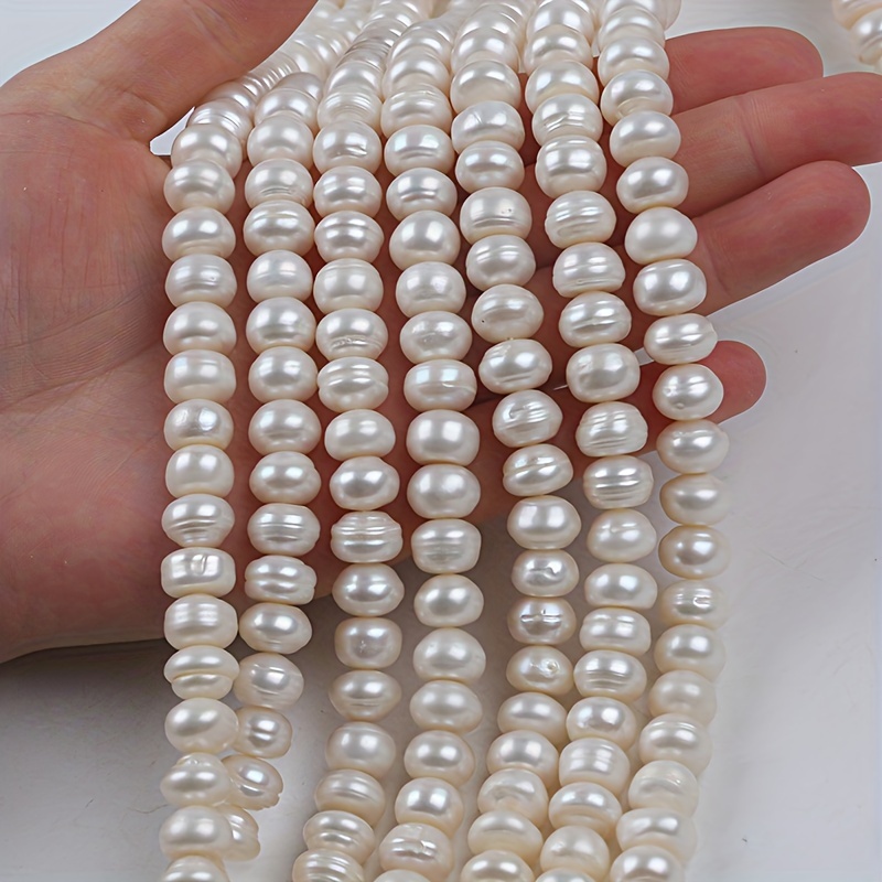 13-16 mm Perle naturelle, perle d'eau douce blanche, perle non percée, perle  de grande taille, perles lâches, imperfection sur la peau, PB1359 -   France
