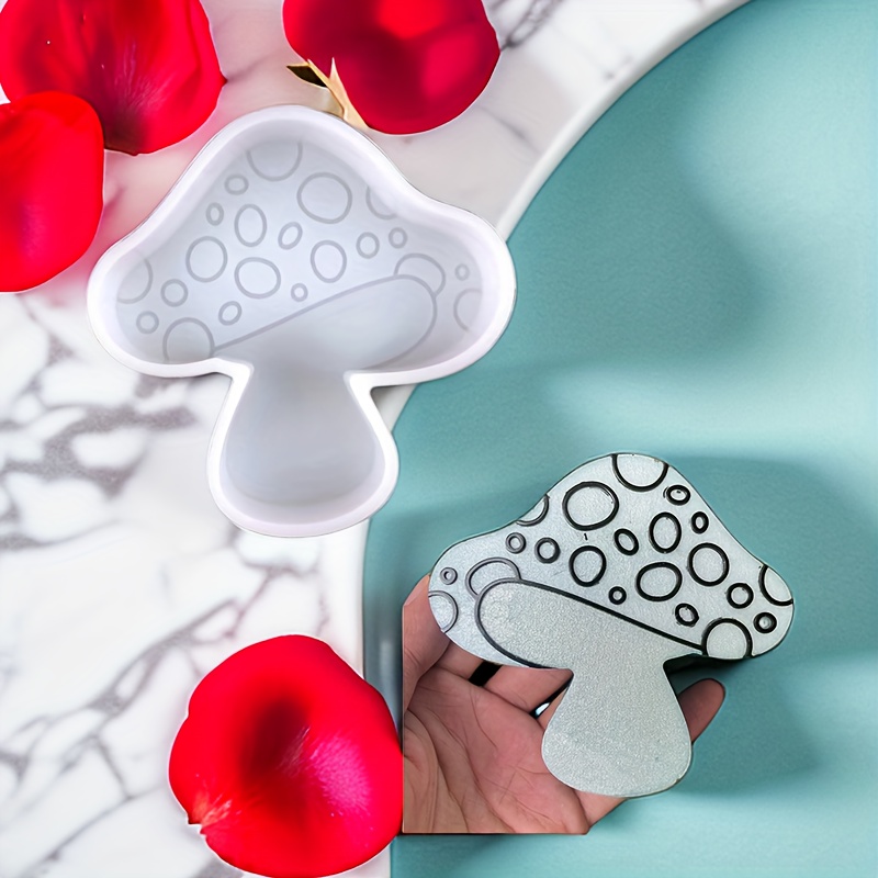 Mushroom Silicone Earring Resin Molds For Keychain Pendant - Temu