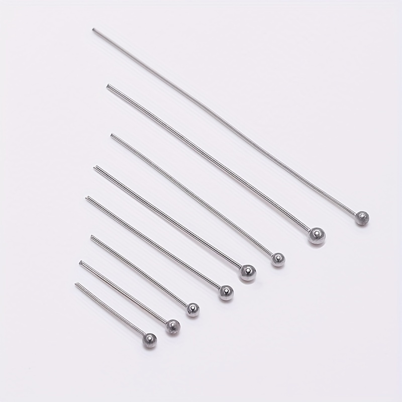 Bag 18 20 25 30 35 40 45 50 Stainless Steel Eye Pins - Temu