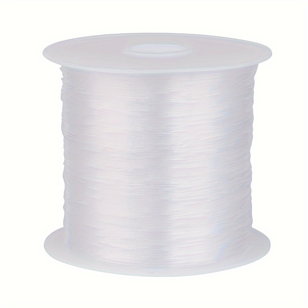 33m Roll Fishing Line Nylon Fishing Line Nylon Thread for DIY Jewelry - 1.2mm, Size: 1.2 mm, Clear