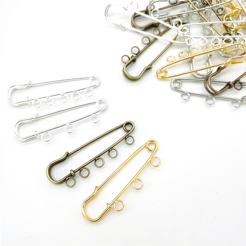 35 Mm Safety Pins,light Gold/rose Gold Brooch Pin,jewelry Pin,earring  Pin,decorative Pins,metal Pins,clothing Pins,pins for Jewelry-20pcs 