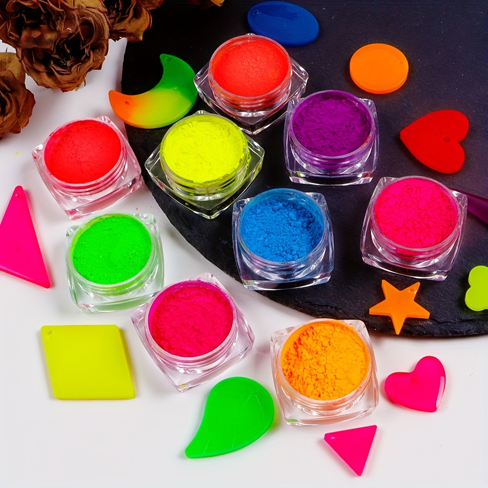 12Colors 50g Resin Pigment Color Paste Set Opaque Gel Resin Colorant Pastel  For UV Epoxy Resin Include Fluorescent Colors