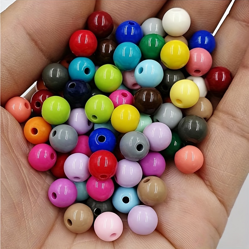 Miracle Beads - 8mm Round Red  Craft, hobby & jewellery supplies