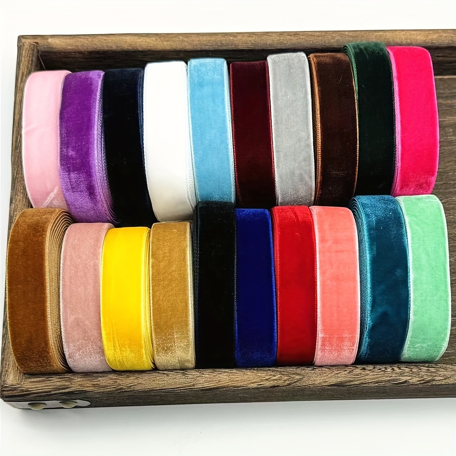 1 1/2 2 Inch Large Velvet Ribbon for Wrapping 38 Mm 50 Mm 30 Colors 