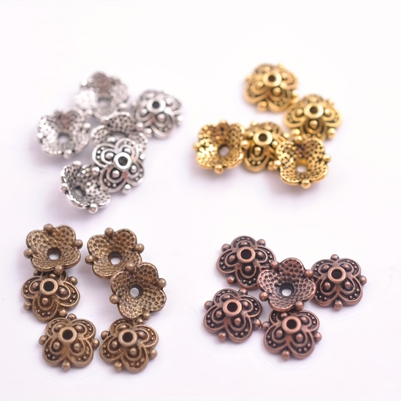  Antique Bronze Spacer Beads for Jewelry Making Small Brass Metal  Beads & Bead Assortments for Bracelet Necklace Earring Making Brass Bead  Spacers for Jewelry Making Brass Shapes for Crafts 500pcs