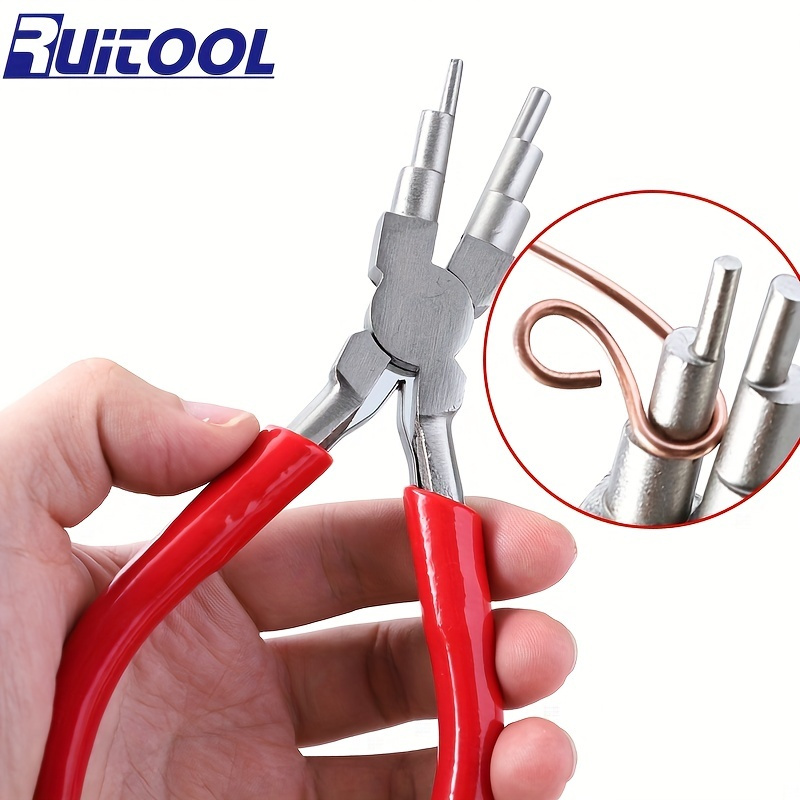 The hobbyworker Wire Wrapping Kit Wire Jig with Jewelry Craft Wire and 6 in  1 Wire Bending Plier for Jewelry Making Tools - AliExpress