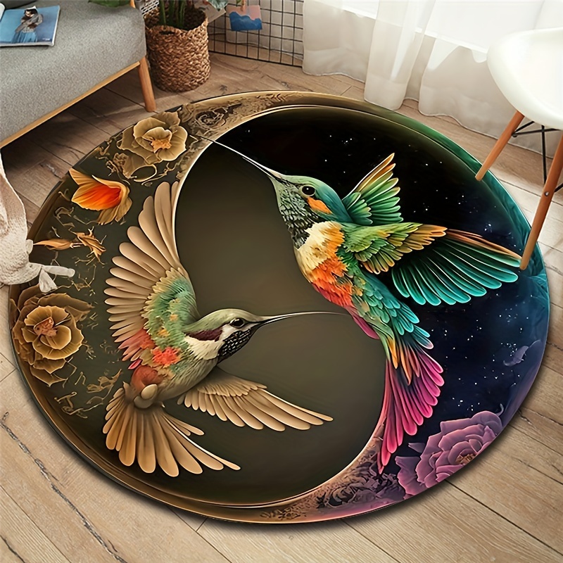 Reloj despertador silencioso de resina, con adorno de pájaro y diseño de  rama de árbol, colorido - AliExpress