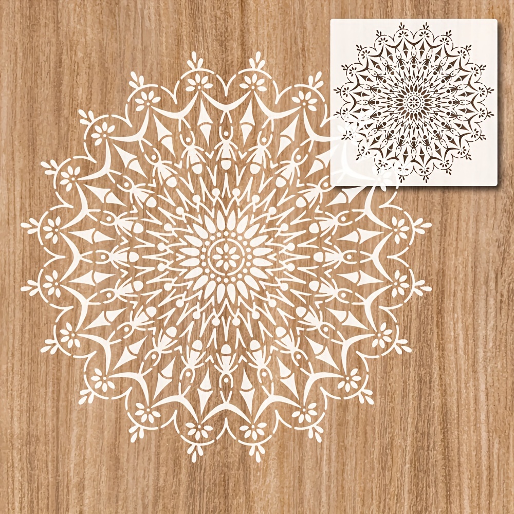 Mandala Stencil Art - Temu Malaysia