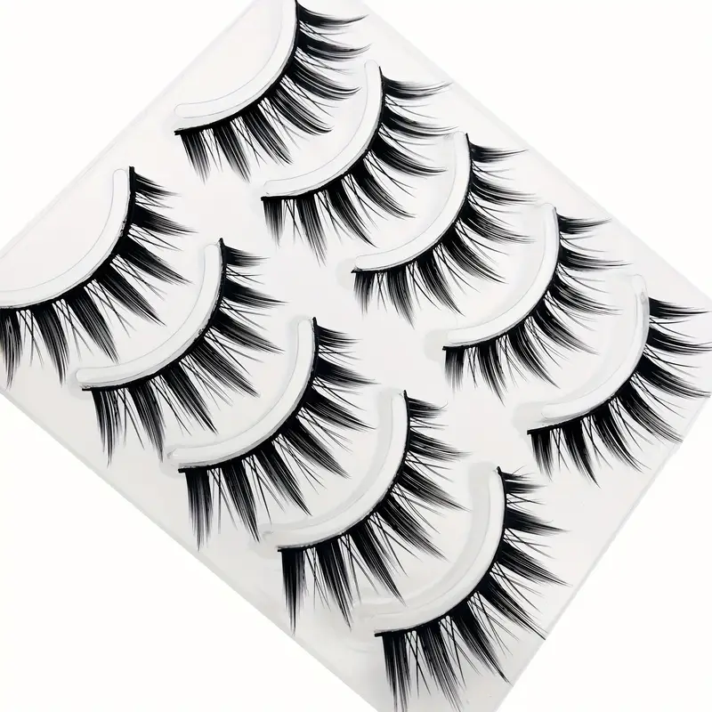 Manga Lashes Anime False Eyelashes Wispy Individual Clusters Extension  Lashes N