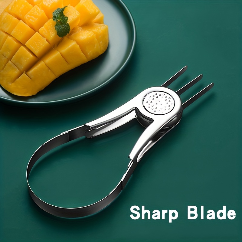 Apple Slicer Cutter, Pitter, Divider 8-Blade 304 Stainless Steel Fruit Cutter for Up to 4 Inches Apple, Silver