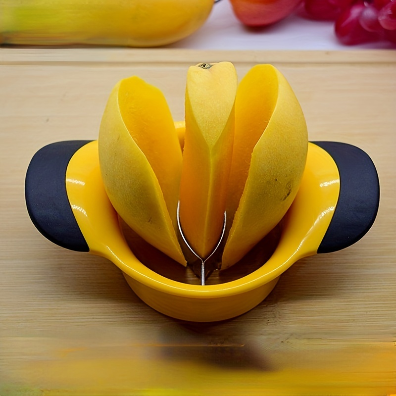 Apple Corer and Divider Stainless Steel Mango Splitters Fruits Vegetable  Slicer Potato Chips Cutter with Handle