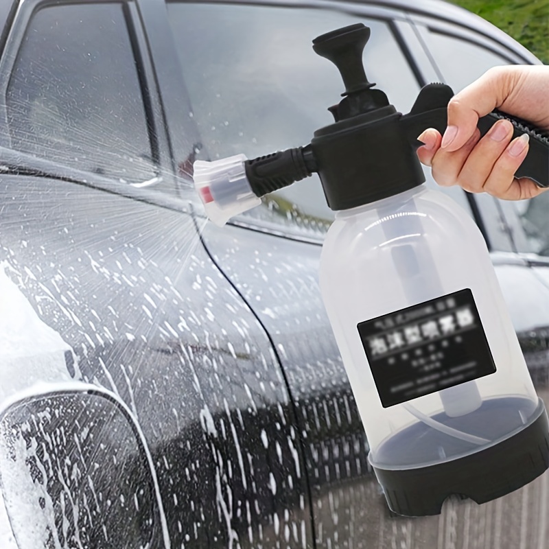 Car Wash Foam Sprayer, 0.52 Gallon Pump Sprayer with Safety Valve, Ideal  for Home Cleaning and Car Detailing, 2.0L Capacity