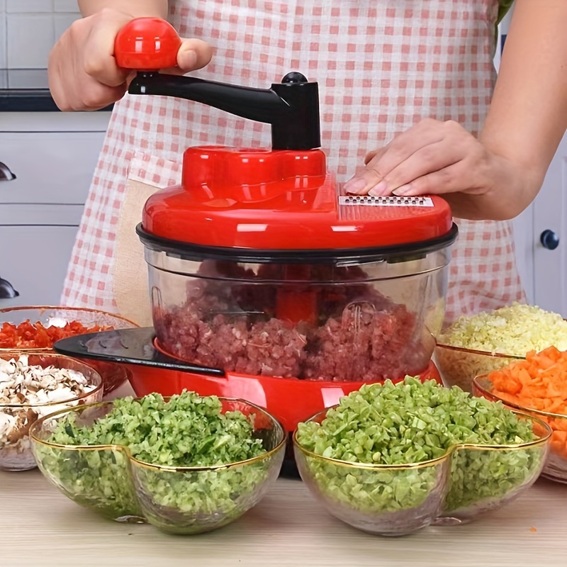 Hand-held Veggie Chopper Food Processor Mini Wireless Sliced Onion Artifact  Salad Fruit Cutting Machine Kitchen Gadgets - Fruit & Vegetable Tools -  AliExpress