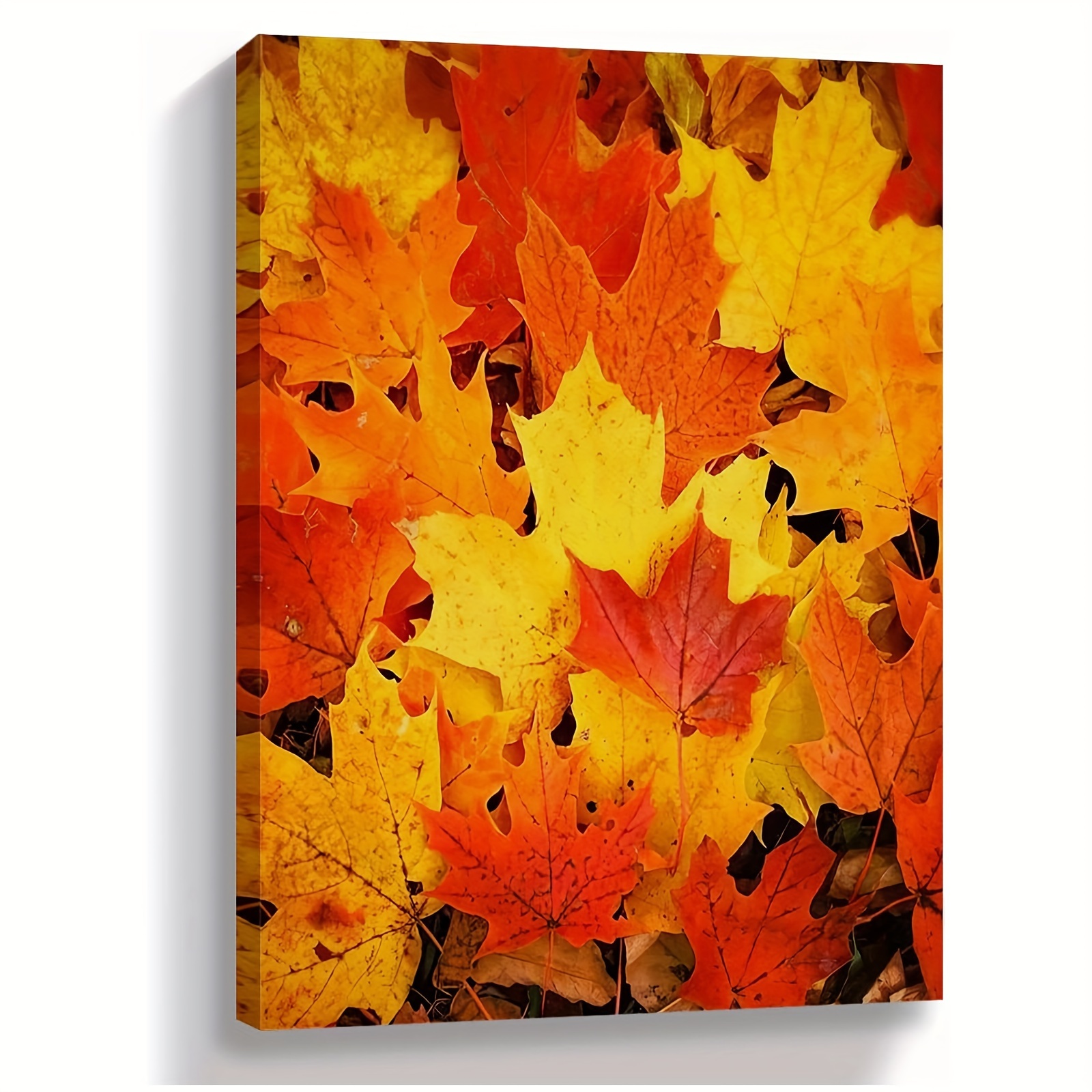 1pc Pintar Números Adultos Hojas Otoño Diy Pintura Digital - Temu Chile