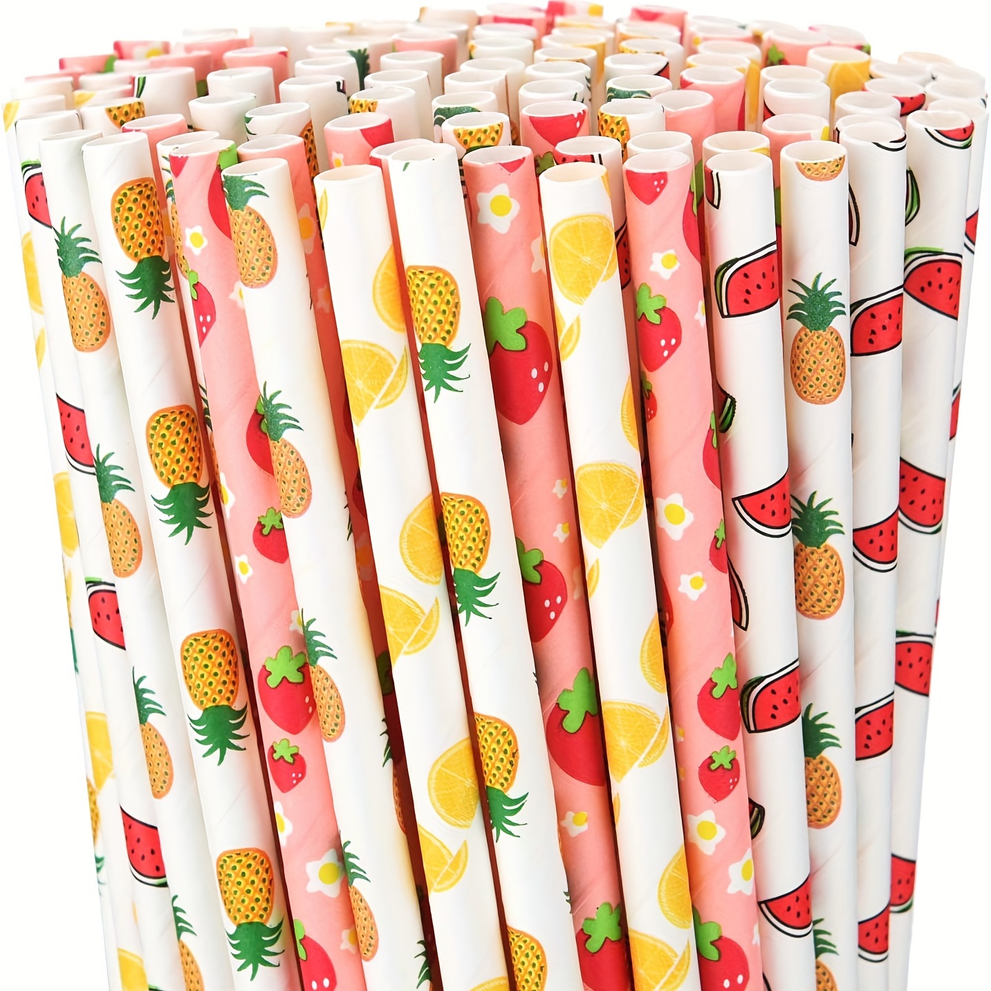 Red Paper Straws Drinking Straws Bulk Party Supplies - Temu Canada