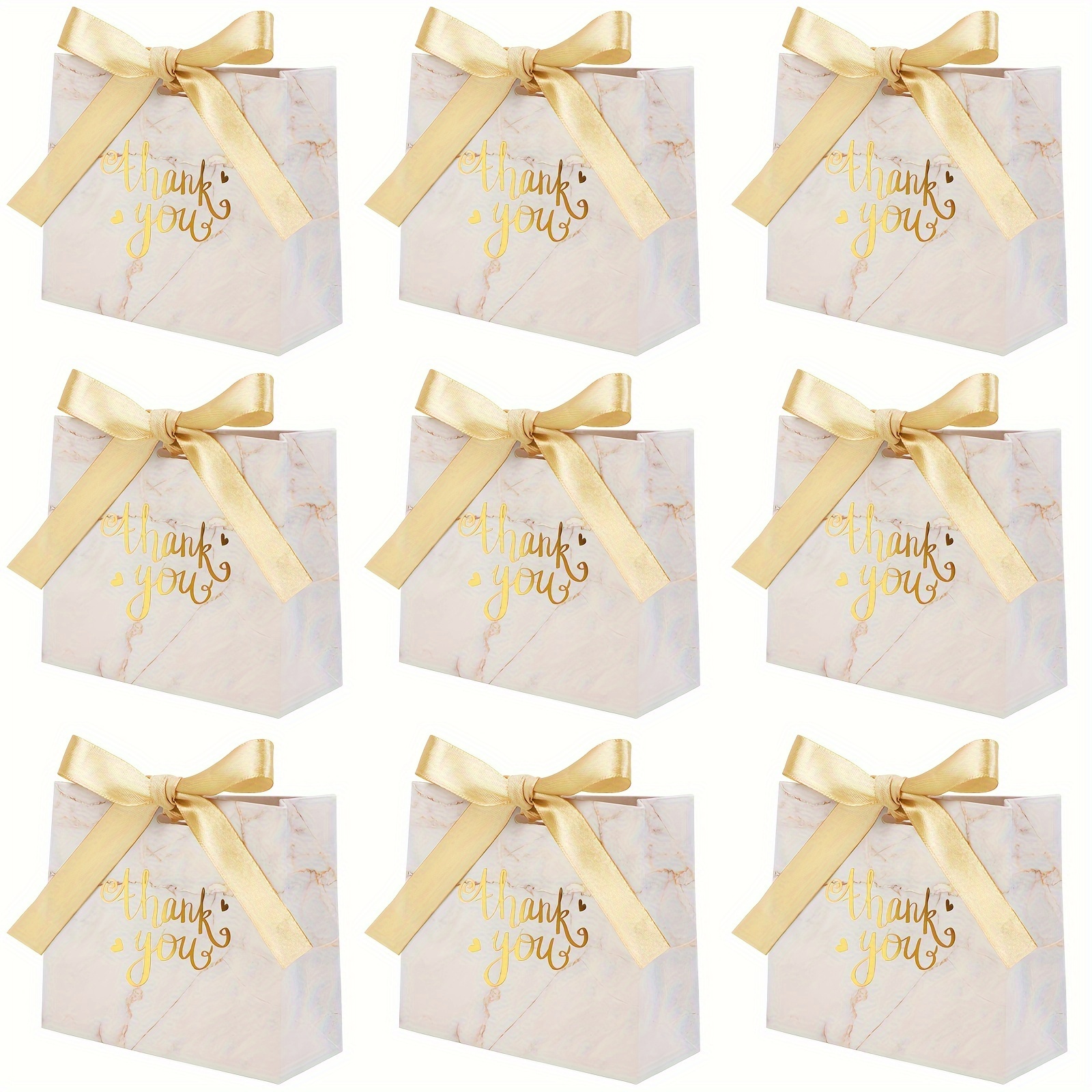 100pcs Simple Style Thankyougift Jewelry Bags In Random Colors