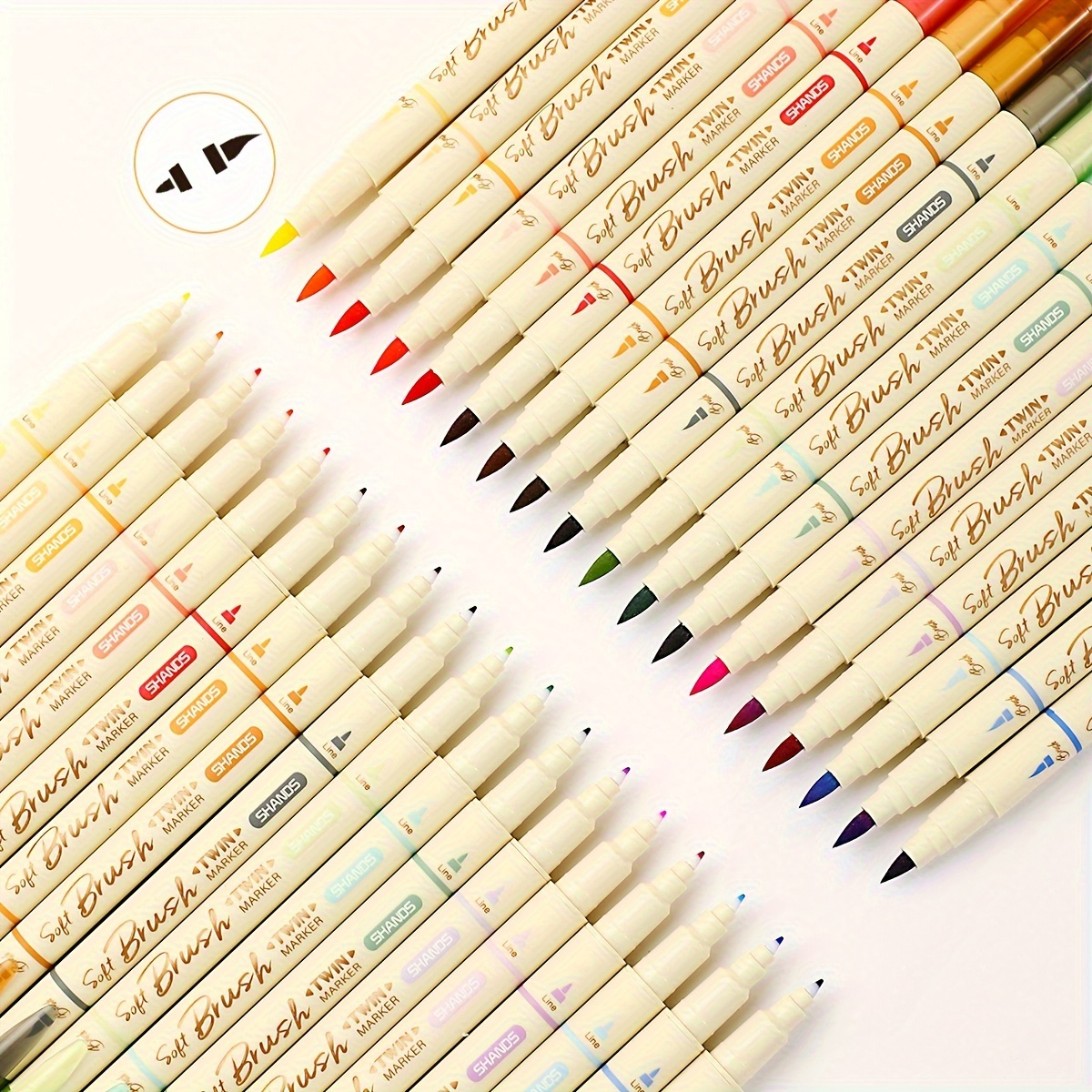  Rotuladores de doble punta de 120 colores – Rotuladores de doble  punta con 0.4 marcadores de punta fina y resaltadores para niños y adultos,  libros de colorear de dibujo, caligrafía, diario