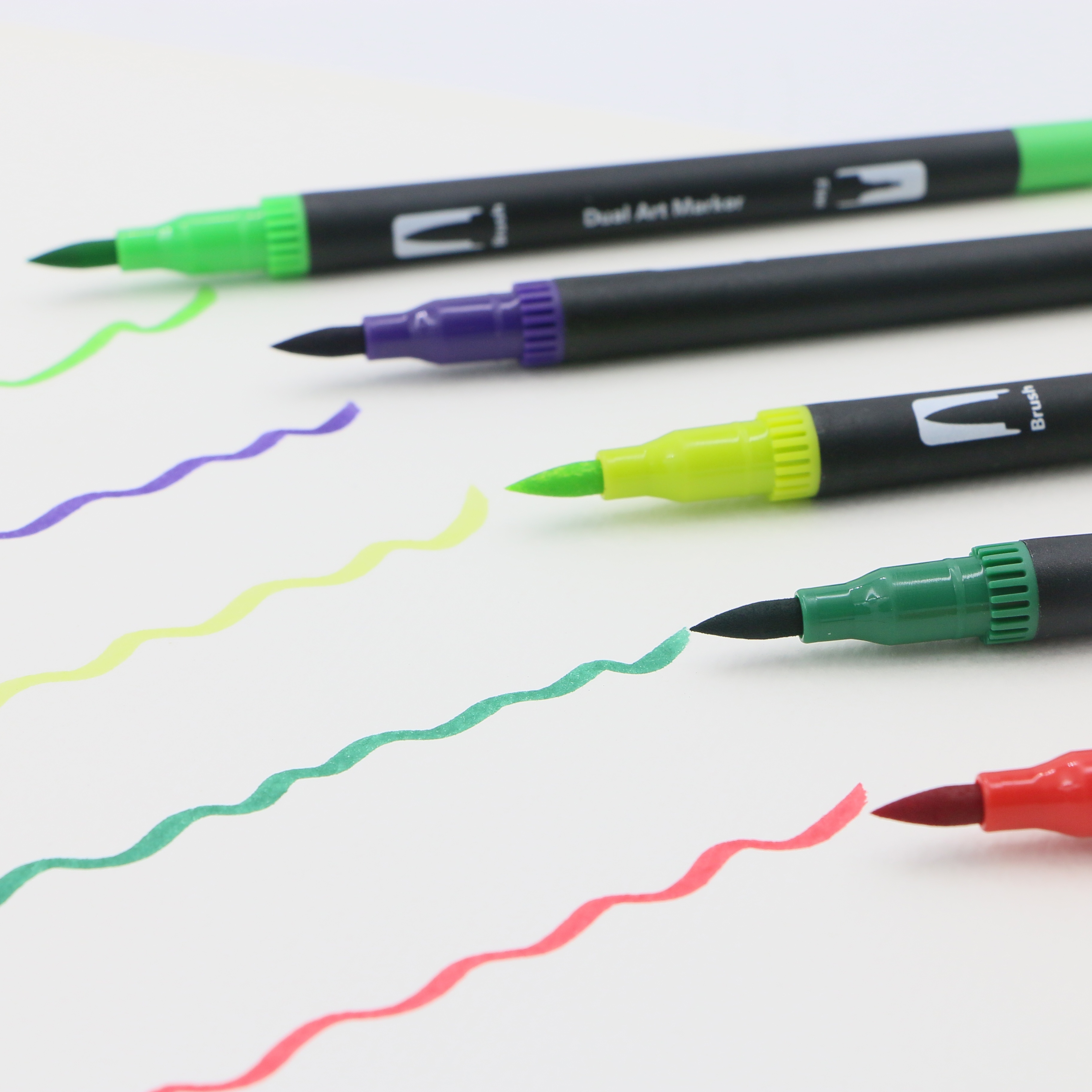 Japan TOMBOW ABT Dual Soft Brush Pen & Fine Tip 12pcs/set