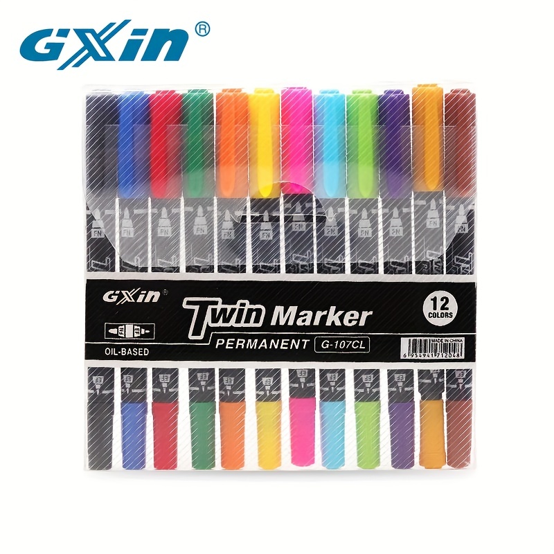 20pcs Fabric Markers Pens Set Non Toxic, Indelible And Permanent Fabric  Paint Fine Point Textile Marker Pen Pens Fine Point Tip