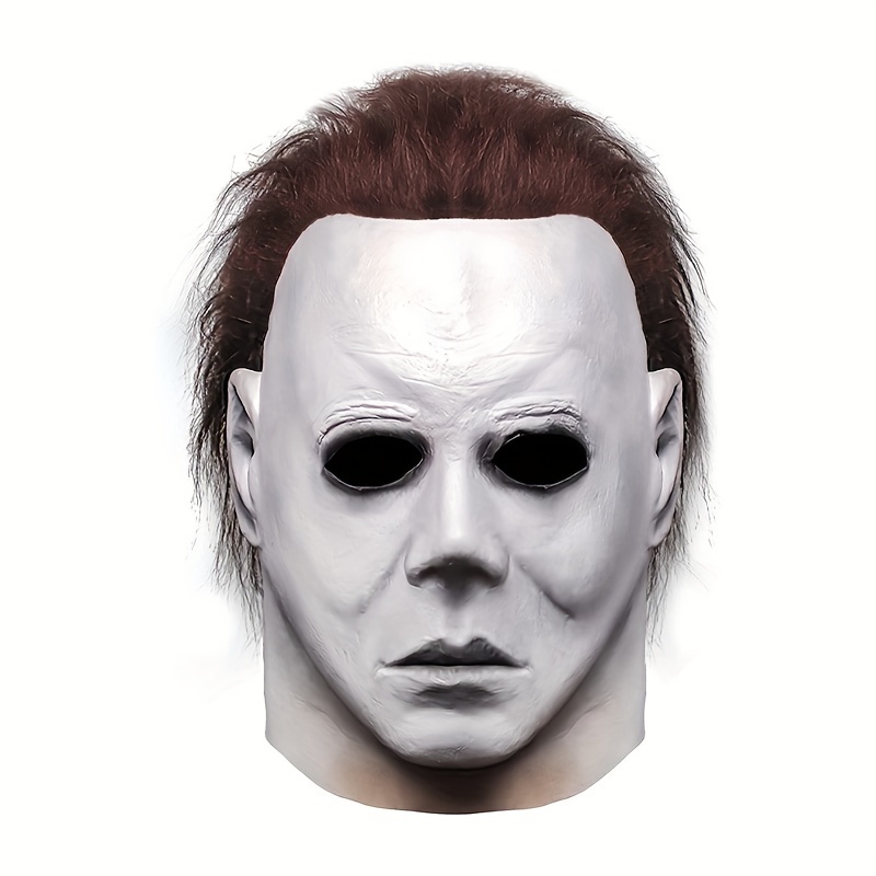 Película Michael Myers Disfraz De Halloween Cosplay Horror Killer Cara  Completa Máscara De Látex Terror Adulto Rave Mascara Para Hombres