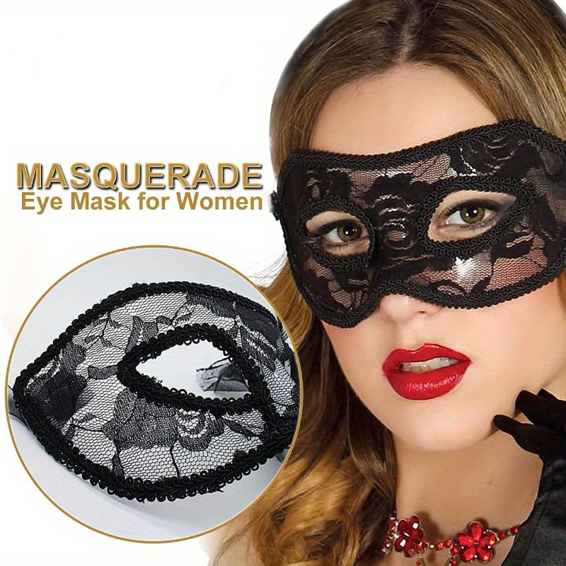 Sexy Exaggerated Big Rhinestone Mask Sparkling Hollow Out Half Face Mask  Stylish Party Stage Performance Eye Mask