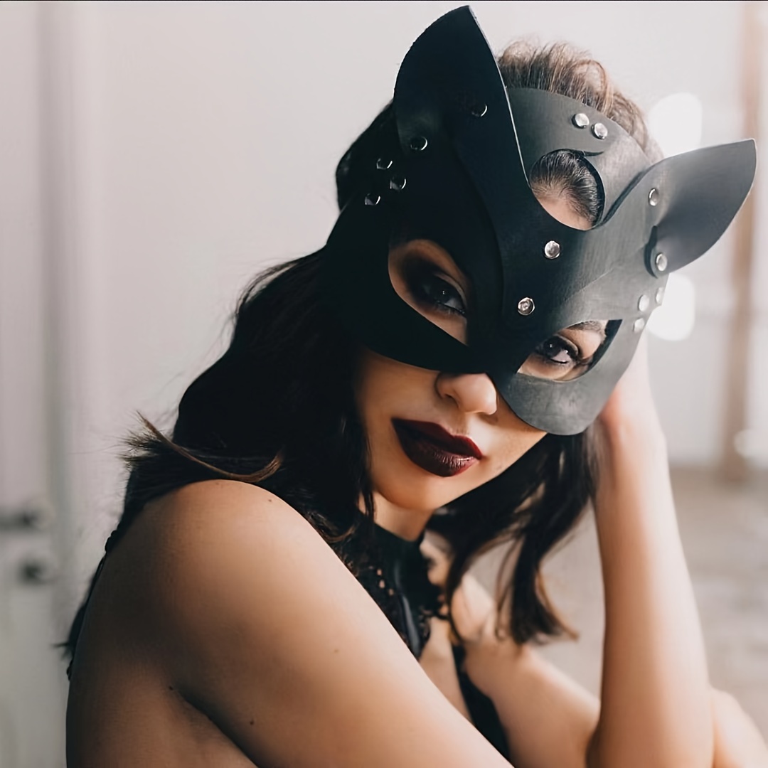 4 peças de máscaras para casais de Halloween linda máscara preta dourada  máscara veneziana máscaras de fantasia femininas, ouro, preto, tamanho  único