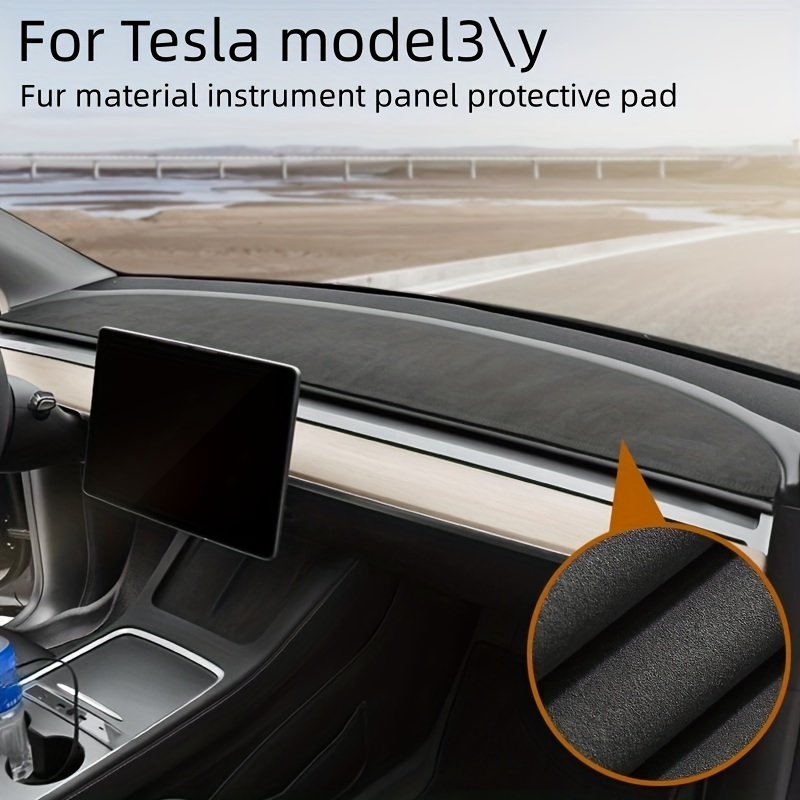 Voiture Cuir Tapis de Coffre Compatible avec pour Tesla Model Y modelY 2021  2022 2023 Intérieur Accessoires,D