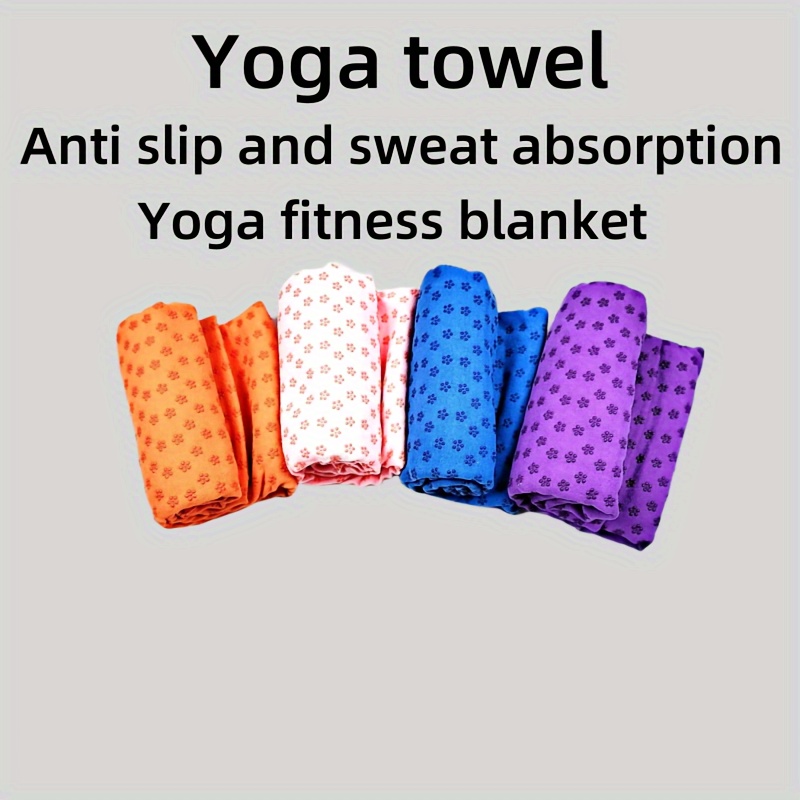 Mantas de Yoga antideslizantes de 183x61CM, toalla de punto de