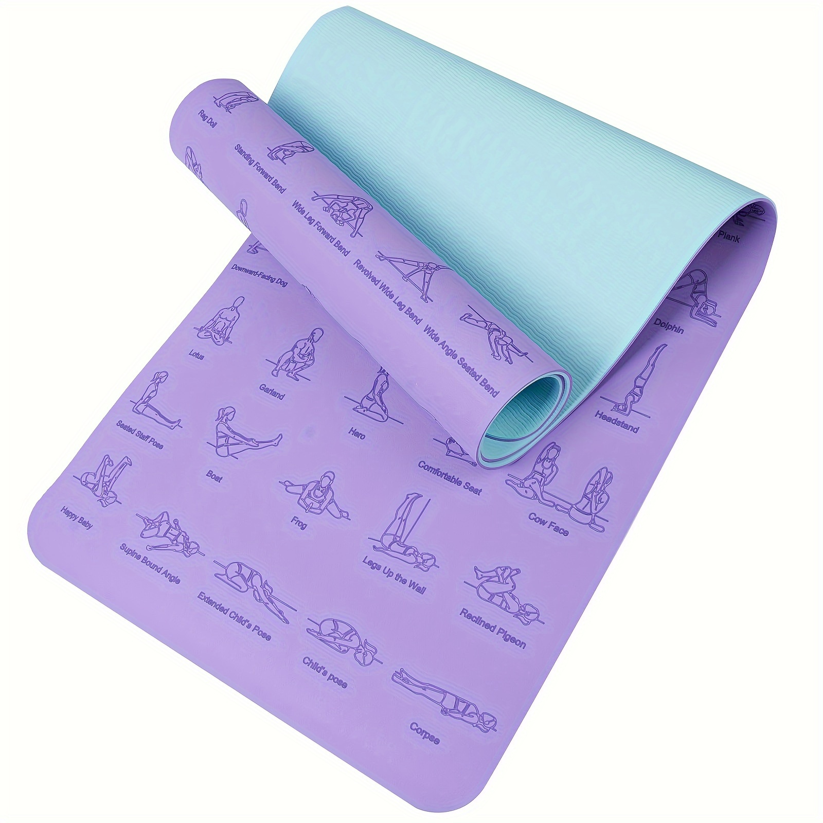 Yoga Mat And Strap - Temu