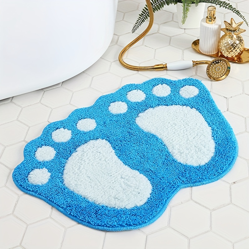 Non Slip, Absorbent Microfiber Door Mat/ Bathroom Mat - Unique