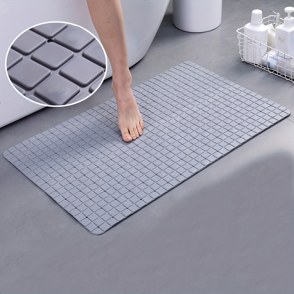 Home Kitchen Bath Bath Rugs Non Slip Shower Mat Anti-Slip Bathroom Mat With  Strong Suction Cups And Holes Odorless Bathtub Mat Machine Washable Bath  Tub Mat Soft Khaki 