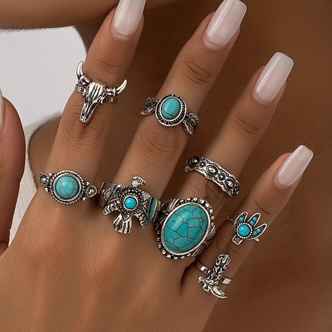 Country hot sale style rings