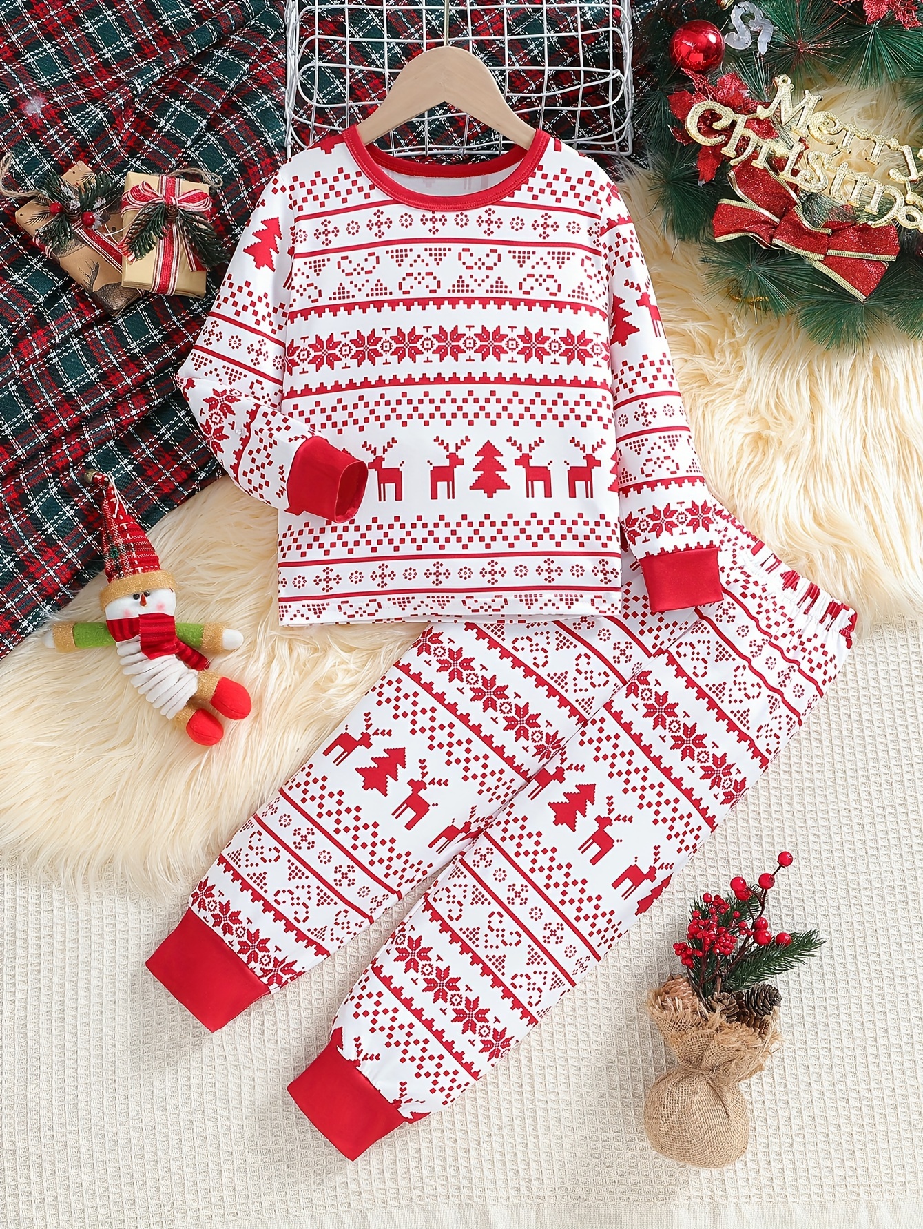 Nuevos pijamas de Navidad para niños de 12, 14, 16 y 18 años, ropa de  dormir para niños grandes, pij El Tesoro Escondido