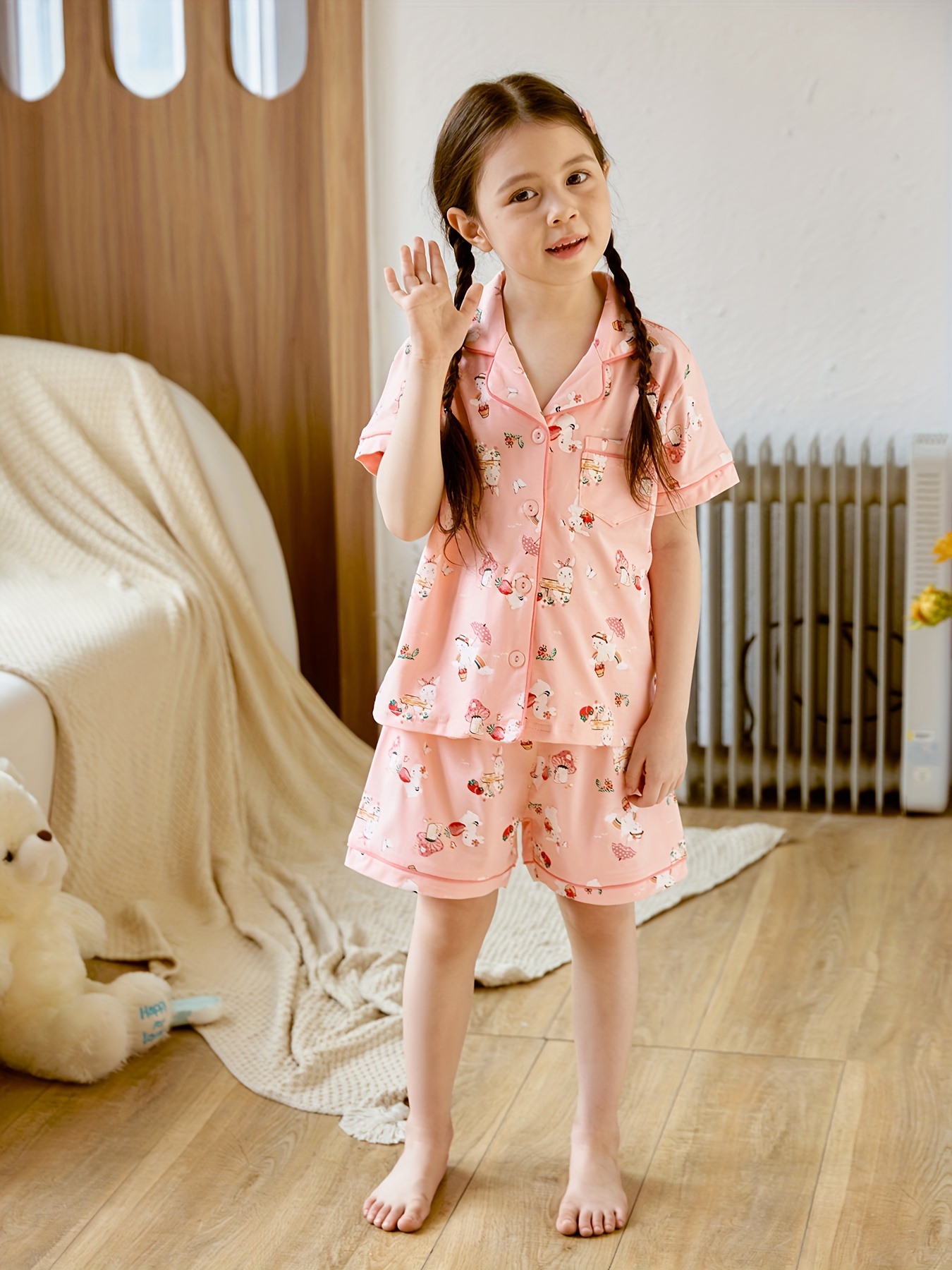 Plus Size Easter Cute Nightdress Women's Plus Cartoon - Temu