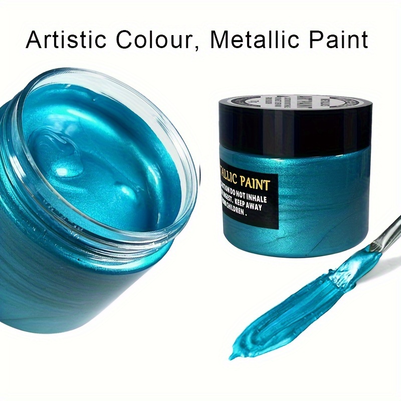 3 Metallic Colors, Copper, Golden, Silver Acrylic Paint - Metallic Acrylic  Paint For Mixed Media, Calligraphy, Airbrush, And Brushes - Temu Ireland