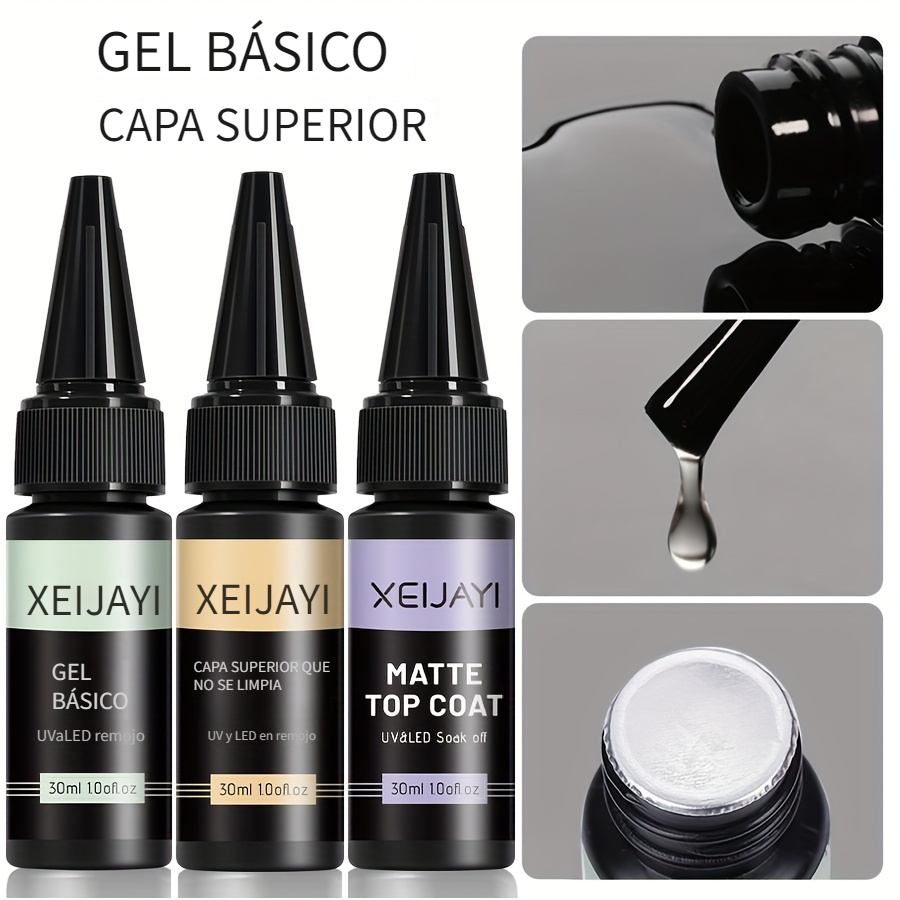 Capa Superior De Esmalte De Uñas En Gel 15ML Capa Superior - Temu