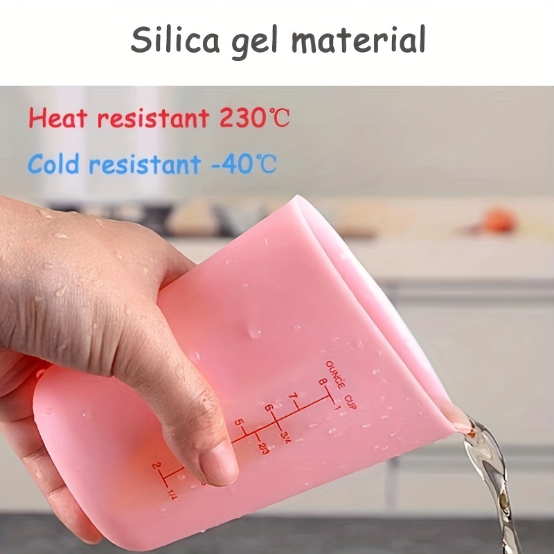 Reusable Silicone Cup, Measuring Cups, Visual For Househeld Use